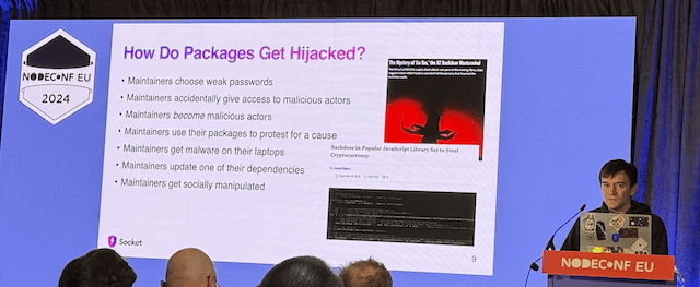 NodeConf EU - Packages Hijacked